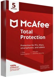 McAfee Total Protection - 5 Devices - 1 Year