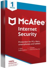 McAfee Internet Security Multi Device - 1 Device - 1 Year