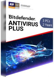Bitdefender Antivirus Plus - 3 PCs - 2 Years [EU]