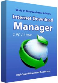 Internet Download Manager - 1 PC - 1 Year