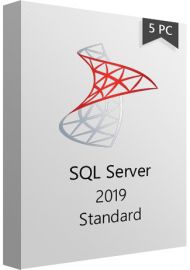 SQL Server 2019 Standard - 5PCs