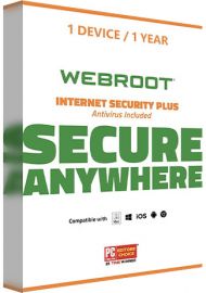 Webroot SecureAnywhere Internet Security Plus - 1 Device - 1 Year