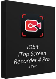 IObit iTop Screen Recorder 4 Pro- 1 PC- 1 Year