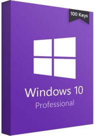 Microsoft Win 10 Pro - 100 keys