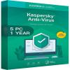 Kaspersky Antivirus 2020 - 5 PCs -  1 Year [EU]