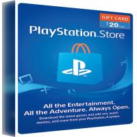 Playstation PSN Gift Cards - 20  USD