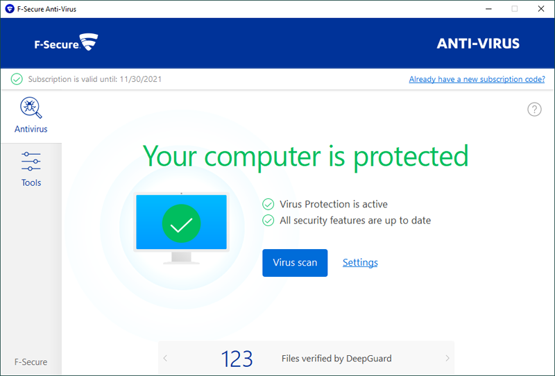 buy F-Secure AntiVirus